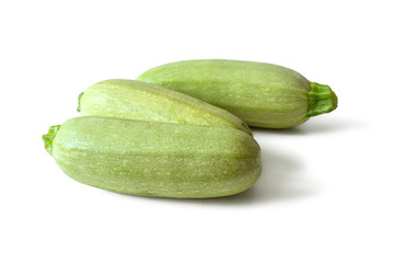 Three zucchini