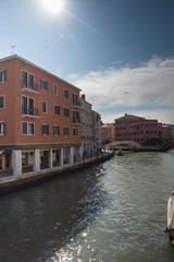 Italia, Venezia,Novo Ponte de la Cereria e Ponte del Pagan,2019