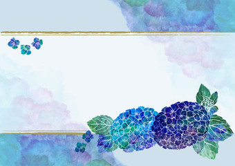 和柄 手書きの花 背景素材 ベクター 日本風 フレーム素材 Abstract Canvas Print Abstra Aoirokaeru