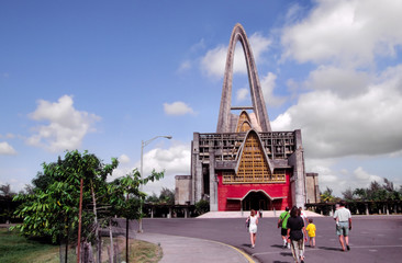 kirche auf der dominikanische republik.