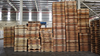  pallet at a factory