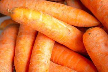 Carrot is rich in beta carotene