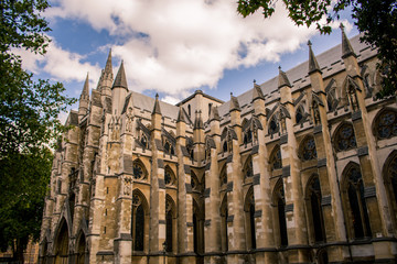 westminster abbey outside