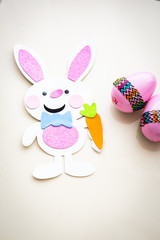 Easter Bunny Foam Art Craft