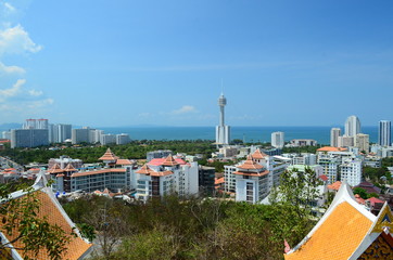 Obraz premium view of the city