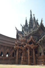 Naklejka premium temple in thailand