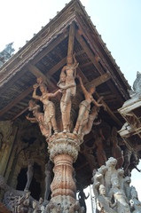 Fototapeta premium statue in thai temple