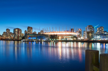 Fototapeta na wymiar Vancouver Skyline
