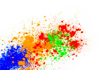 Natural colored pigment powder.