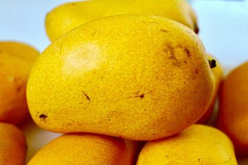 Mango isolated on white background