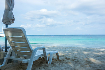 relax time on the beach