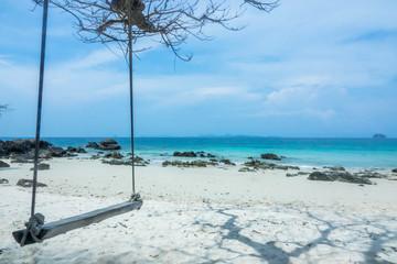 relax time on the beach