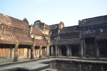 Obraz premium temple in angkor cambodia