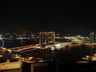 Fototapeta na wymiar Marina Bay Sands, Singapore