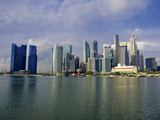 Naklejka premium Esplanade, Singapur