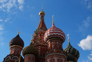 st basils cathedral on red square in moscow