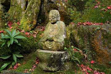 Jizo moss garden in Kyoto