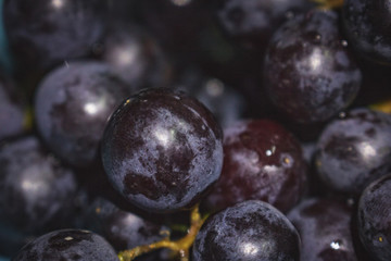 Purple grapes