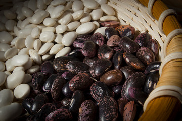 Beans in a basket