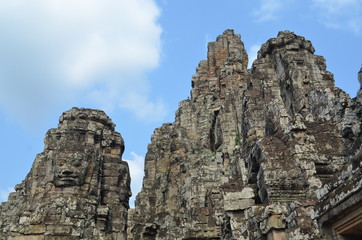 ancient temple in angkor cambodia