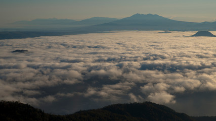 津別峠より雲海の朝