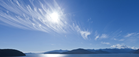 Perfekter Blauer Himmel