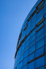 Fototapeta na wymiar Moderne Glas Fassade