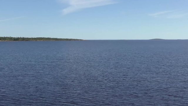 White Sea on a summer day