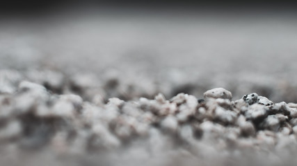 Pebbles of a zen garden in Japan