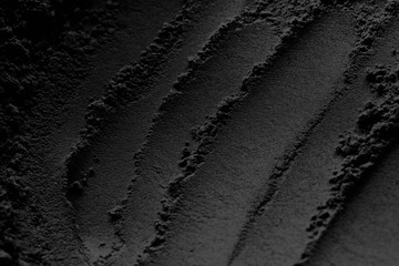 carbon powder or fine black charcoal powder texture pattern for background