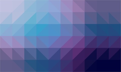 Fototapeta premium Geometric blue purple color shades abstract texture background, Illustration