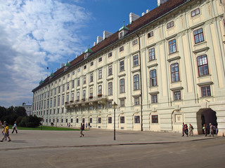 Fototapeta na wymiar Hofburg, Vienna, Austria, Imperial Palace