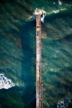 Pier of Cinquale in Massa Carrara