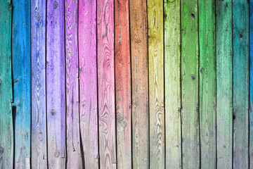 Сolorful wooden background