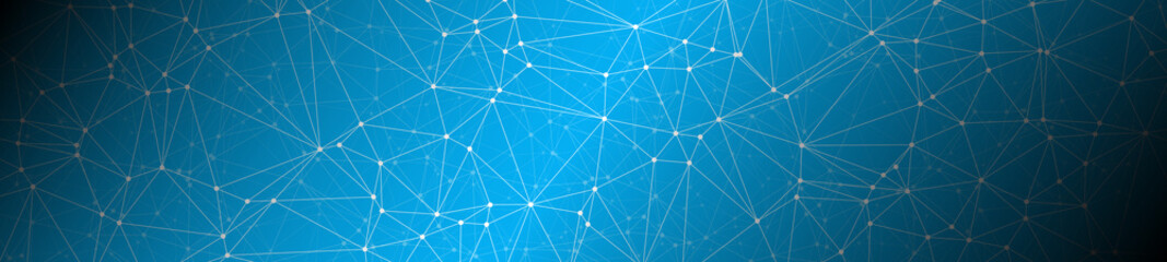 Networks and internet connections abstract vector connection dots