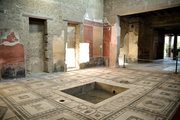 Pompeii, Naples - Italy - Ancient Roman Ruines - House