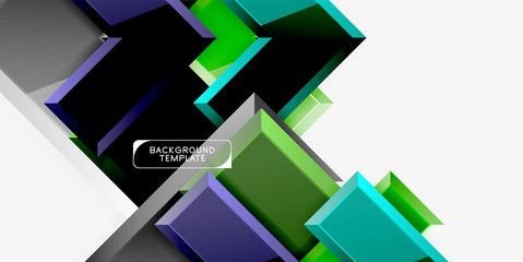 Abstract arrows composition background