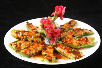 salad with chicken and vegetables