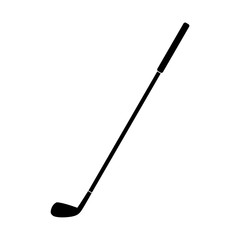 Golf icon or logo on white background