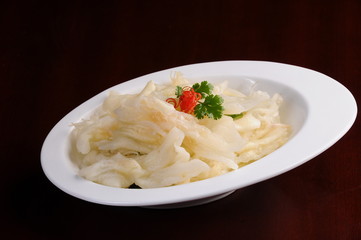 dumplings with meat and vegetables