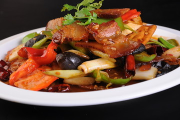 salad with chicken and vegetables