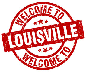 welcome to Louisville red stamp