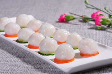 cake with whipped cream and strawberries