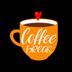 Coffee break calligraphy