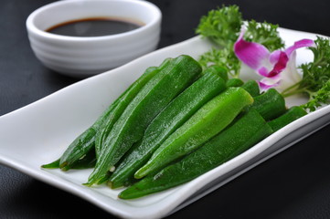 fresh vegetables on plate