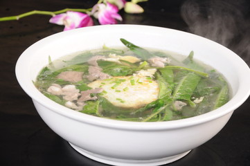 bowl of vegetable soup