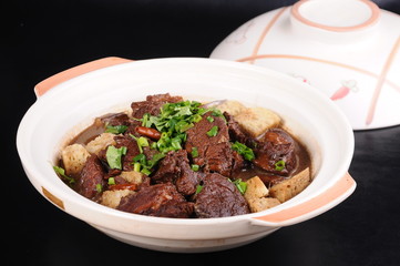 meat with vegetables
