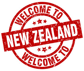 welcome to New Zealand red stamp