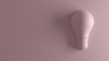 Bulb 3D Rendering