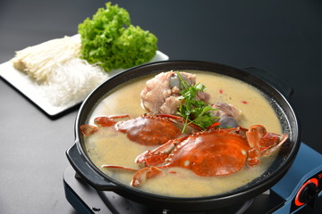 soup with meat and vegetables